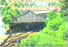 Loco sheds at Ore Railway Station 1987